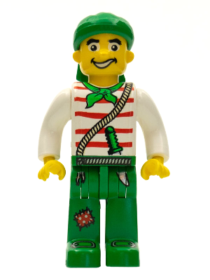 Lego figurka 4 Juniors Pirates Jolly Jack Crow