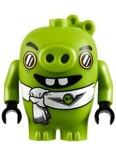 Lego figurka The Angry Birds Movie Pilot Pig