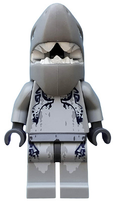Lego figurka Atlantis Shark Warrior