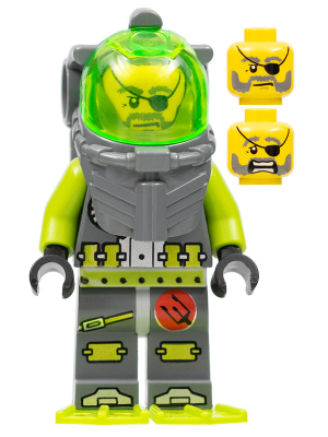 Lego figurka Atlantis Diver 3 Ace Speedman