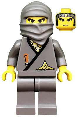 Lego figurka Ninja Gray