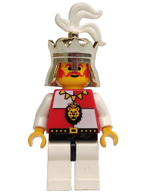 Lego figurka Castle Royal Knights King - bez chocholu