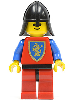 Lego figurka Castle Crusader Lion Red Legs