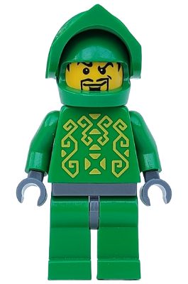 Lego figurka Castle Knights' Kingdom II Rascus without Armor