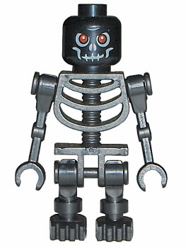 Lego figurka Castle Fantasy Era Skeleton Warrior 1 Black