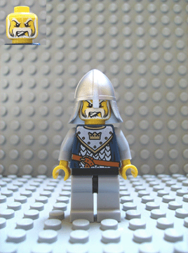 Lego figurka Castle Fantasy Era Crown Knight Scale Mail