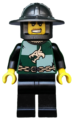 Lego figurka Castle Kingdoms Dragon Knight Quarters Helmet