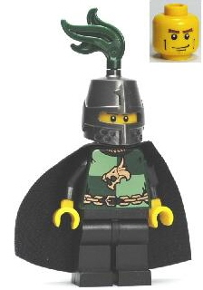 Lego figurka Castle Kingdoms Dragon Knight Quarters - bez pláště