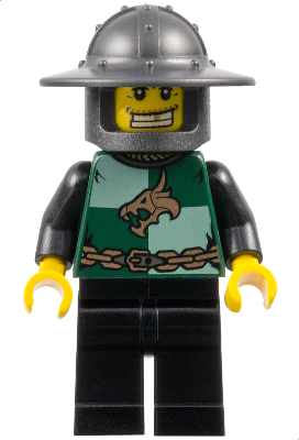 Lego figurka Castle Kingdoms Dragon Knight Quarters Helmet
