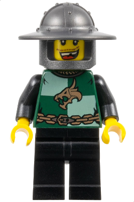 Lego figurka Castle Kingdoms Dragon Knight Quarters Helmet