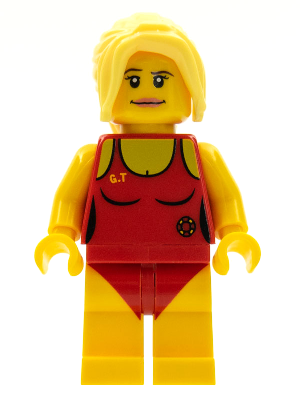Lego figurka COL Lifeguard Series 2