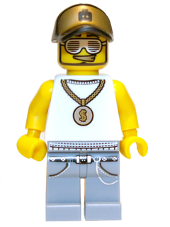 Lego figurka COL Rapper Series 3