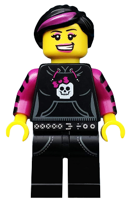 Lego figurka COL Skater Girl Series 6