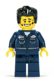 Lego figurka COL Mechanic Series 6
