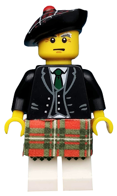 Lego figurka COL Bagpiper Series 7 - stav jako nový