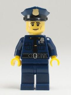 Lego figurka COL Policeman Series 9