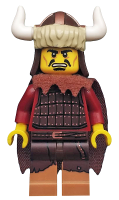 Lego figurka COL Hun Warrior Series 12 (Nová) - bez pláště