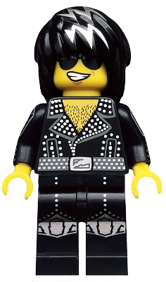 Lego figurka COL Rock Star Series 12 (Nová)