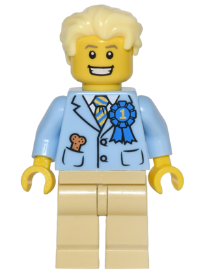 Lego figurka COL Dog Show Winner Series 16