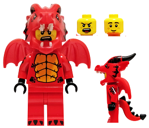 Lego figurka COL Dragon Suit Guy Series 18 (Nová)