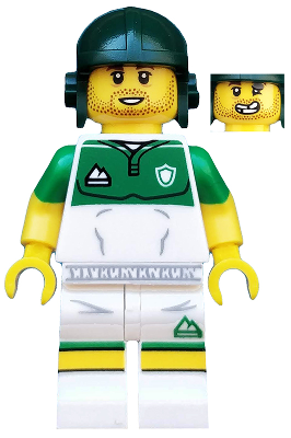 Lego figurka COL Rugby Player Series 19