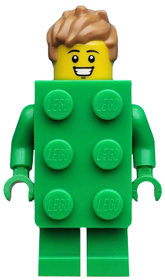 Lego figurka COL Brick Costume Guy Series 20 (Nová)