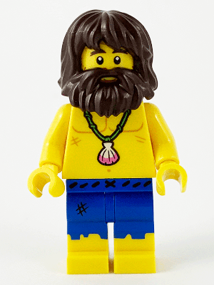 Lego figurka COL Shipwreck Survivor Series 21 (Nová)