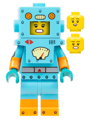 Lego figurka COL Cardboard Robot Series 23