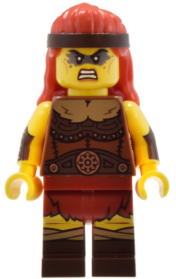 Lego figurka COL Fierce Barbarian Series 25