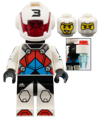 Lego figurka COL Jetpack Racer Series 27 (Nová)