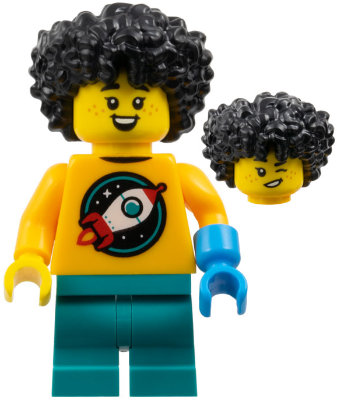 Lego figurka COL Astronomer Kid Series 27 (Nová)