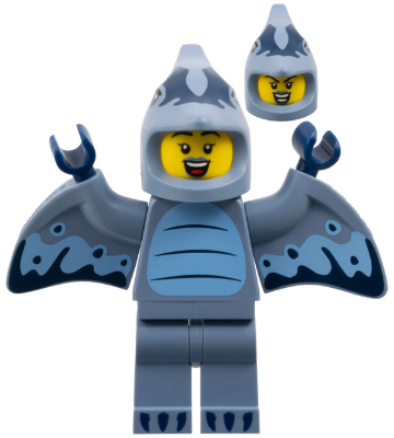 Lego figurka COL Pterodactyl Costume Fan Series 27 (Nová)