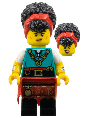 Lego figurka COL Pirate Quartermaster Series 27 (Nová)