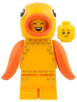 Lego figurka COL Goldfish Costume Fan Series 28 (Nová)