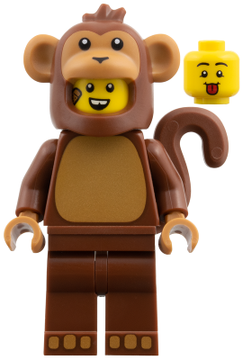 Lego figurka COL Monkey Costume Fan Series 28 (Nová)