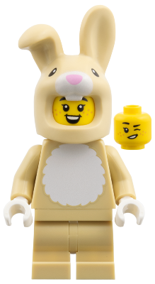 Lego figurka COL Bunny Costume Fan Series 28 (Nová)