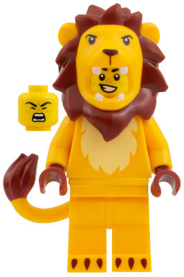 Lego figurka COL Lion Costume Fan Series 28 (Nová)