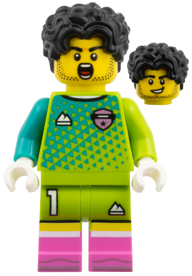 Lego figurka COL Soccer Goalkeeper Series 29 (Nová)