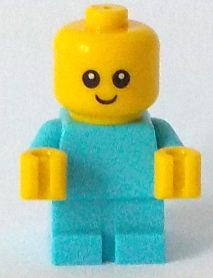 Lego figurka City Baby Medium Azure Body