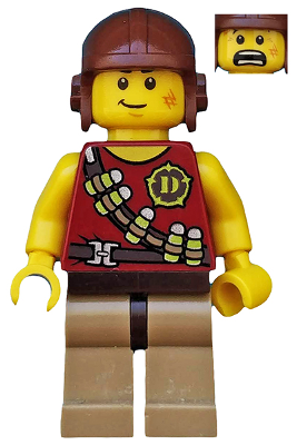 Lego figurka Dino Hero Tranquilizer Belt