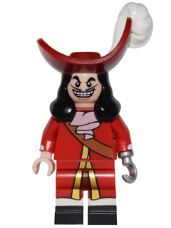 Lego figurka COL Captain Hook Disney Series 1 (Nová)
