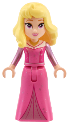 Lego figurka Disney Aurora Dark Pink Dress