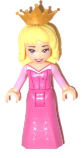 Lego figurka Disney Aurora Open Mouth - bez koruny