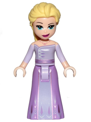 Lego figurka Disney Elsa Lavender and Medium Lavender Dress (Nová)