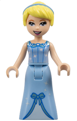 Lego figurka Disney Cinderella Dress with Sparkles and Bow