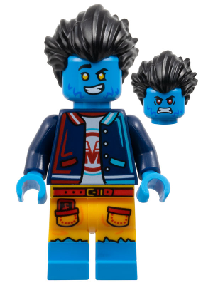 Lego figurka DREAMZzz Logan Dark Blue Jacket Hair (Nová)