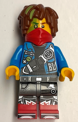 Lego figurka DREAMZzz Mateo Dark Azure Jacket Red Bandana (Nová)