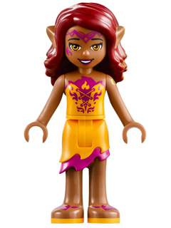 Lego figurka Elves Azari Firedancer - mírně poškozený obličej