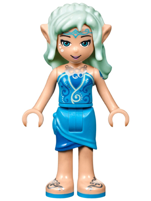 Lego figurka Elves Naida Riverheart Dark Azure Skirt