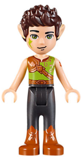 Lego figurka Elves Farran Leafshade Dark Orange Boots